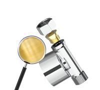 Cartuccia filtro dell'acqua standard per camper con alloggiamento in metallo resistente rimuove le impurità, adatta per la maggior parte dei veicoli, filtro dell'acqua portatile per camper