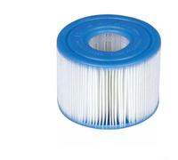 Cartuccia filtro per piscina Intex S1 29011E per Pure Spa, efficace filtrazione dello sporco per mantenere l'acqua fresca e proteggere i componenti della pompa e del riscaldatore della spa