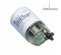 CARTUCCIA FILTRO SEPARATORE DECANTATORE BENZINA CON AMPOLLA TRASPARENTE NAUTICA