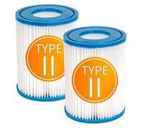 Cartuccia Filtro Tipo II, Cartuccia Filtro For Spa Da Piscina, Compatibile Con Bestway Flowclear II, Compatibile Con Lay Z Spa, 58094, 58383, 58386, 58117, 58386GS(2PCS)