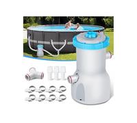 Cartuccia filtro universale per piscine Intex e Bestway, cartuccia di ricambio ad alte prestazioni, 15 micron, facile manutenzione, design a prova di perdite, portata di 600 GPH, 30 W ad alta