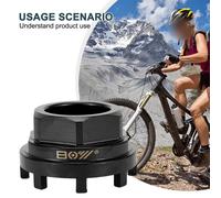 Cartuccia Fondo Supporto Blocco Cuscinetto 8 Intaglio Strumento Carbonio Acciaio