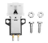 Cartuccia fonografa di ricambio per Audio-Technica AT3600L, ATN3601; ago magnetico mobile per dischi in vinile da 33/45 giri/min; tracciamento 3 g per forza, punta 0,000 cm