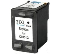 CARTUCCIA HP 21XL NERA COMPATIBILE PER HP HP F370,D1360,F2180,PSC 1402 21XL C9351CE CAPACITA 19ML