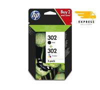 Cartuccia HP 302 inchiostro nero e colore dual pack originale