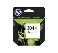CARTUCCIA HP 304 XL ORIGINALE TRI-COLORE INK-JET PER HP Deskjet 3720 N9K07AE