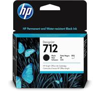 Hp cartuccia di inchiostro nero originale designjet 712 da 80 ml