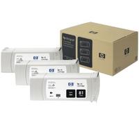Cartuccia HP 81 DYE (C4932A) Nero Originale Multipack da 3 Pezzi