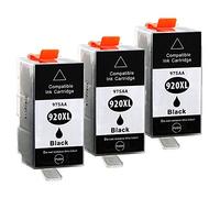 CARTUCCIA HP 920 XL COMPATIBILE PER HP Officejet 6000 6500 7000 7500 E709 3 Noir