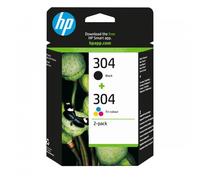 CARTUCCIA HP MULTIPACK 304 BK + 304 CL 3JB05AE