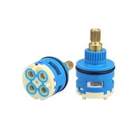 Cartuccia In Ceramica Da 28 Mm Senza Distributore, Sostituzione Della Cartuccia Del Rubinetto In Ceramica Per Rubinetto Doccia Monocomando, Valvola Del Rubinetto In Ceramica