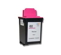 Cartuccia inchiosto ciano/magenta/giallo 21ml sostituisce Lexmark 17G0060 60