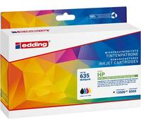 Cartuccia inchiostro Edding EDD-635 cartuccia d'inchiostro 4 pz Compatibile Nero, Ciano, Magenta, Giallo [18-635]