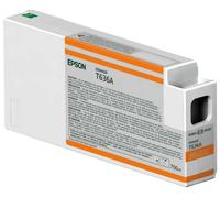 Cartuccia Epson T636A (C13T636A00) arancio - 242023 Cartuccia stampante versione originale per stampa tecnologia Inkjet in Conf. 1 pz.