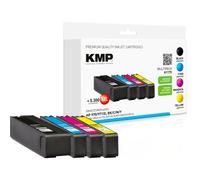 Cartuccia inchiostro KMP H117V cartuccia d'inchiostro Nero, Ciano, Magenta, Giallo (KMP bl?kpatron Sort, Bl?, Magent) [1902,4050]