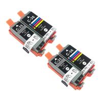 Cartuccia Inchiostro PGI-35 CLI-36 Compatibile Con Canon IP100 IP110 IP100B Stampante(2SET Black Color)