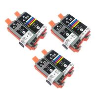 Cartuccia Inchiostro PGI-35 CLI-36 Compatibile Con Canon IP100 IP110 IP100B Stampante(3SET Black Color)