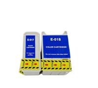 Cartuccia Inchiostro T017 T018 Compatibile Con Epson Stylus Color 680 777 777i 1000ICS(One set)