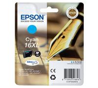 Cartuccia inkjet alta capacità ink pigmentato Penna e Cruciverba 16XL Epson cian