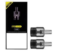 Cartuccia ITO POD (1,0ohm × 2), VOO/POO vaporizzatore a cartuccia da 2 ml per E Cig Doric Q Kit Vape, senza nicotina