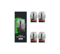 V-aporesso LUXE Q Pod (0,6ohm × 4), cartuccia da 3 ml Bobina a rete da 0,6ohm SSS Atomizzatore resistente alle perdite adatto per kit LUXE Q2/SE, senza nicotina