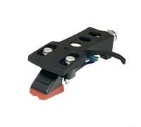 Cartuccia magnetica mobile MM Phono con supporto per pennino, set per cablaggio giradischi e forza di tracciamento regolabile per un suono ottimale