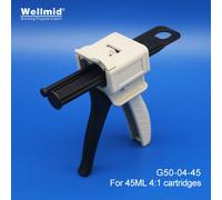 Cartuccia manuale adesiva epossidica Araldite AB Gun 45ml 4:1 Kit pistola di erogazione Dispenser di miscelazione dell'impronta 3m AB pistola per colla