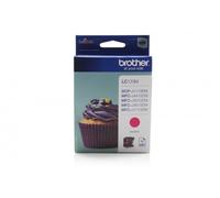 Brother lc123m cartuccia d'inchiostro 1 pz originale magenta