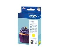 Cartuccia Originale Brother LC123Y LC-123Y Y Yellow 600 Pagine