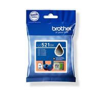 Cartuccia Originale Brother LC521B LC-521B Bk Nero 500 Pagine