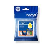 Cartuccia Originale Brother LC521Y LC-521Y Y Yellow 500 Pagine