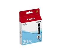 CARTUCCIA ORIGINALE CANON 4876B001 PGI-29PC 36ml 400 Pagine PC Photo Ciano