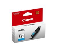 CARTUCCIA ORIGINALE CANON 6509B001 CLI-551C 7ml 332 Pagine C Ciano