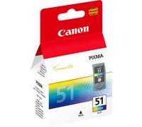 CARTUCCIA ORIGINALE CANON CL-51 TRICOLORE 560 pagine 0618B001