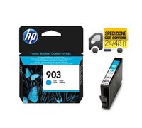 CARTUCCIA ORIGINALE CIANO HP 903 INK-JET PER HP OfficeJet Pro 6950 T6L87AE