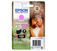 Epson squirrel singlepack light magenta 378xl claria photo hd ink
