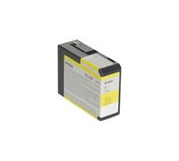CARTUCCIA ORIGINALE EPSON C13T580400 T5804 Y Yellow Stylus Pro 3880