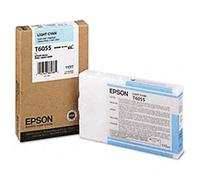 Cartuccia originale Epson T6055 Ciano Light