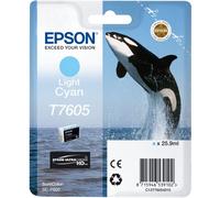 CARTUCCIA ORIGINALE EPSON T7605 C13T76054010 CIANO CHIARO Inchiostri Orca