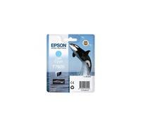 CARTUCCIA ORIGINALE EPSON T7605 C13T76054010 Light Ciano 80ml