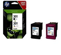 CARTUCCIA ORIGINALE HP 301 N9J72AE Bk Colore MULTIPACK 2 PEZZI