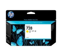 CARTUCCIA ORIGINALE HP 728 F9J65A Y Yellow 130ml DesignJet T 830 Series