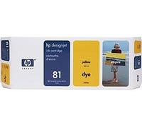 Originale HP DesignJet 5000 PS 42 Inch Cartuccia stampante (81 / C 4933 A) giallo, 1,400 pagine, 26.78 cent per pagina, Contenuto: 680 ml