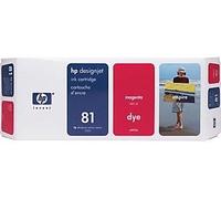 Originale HP DesignJet 5500 PS 42 Inch Cartuccia stampante (81 / C 4932 A) magenta, 1,400 pagine, 18.88 cent per pagina, Contenuto: 680 ml