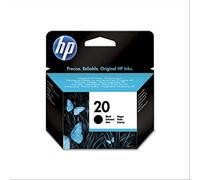 Cartuccia originale inchiostro nero HP 20 grande