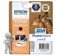 Epson Giraffe Confezione doppia Nero T0711H Inchiostri DURABrite Ultra