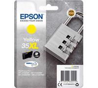 Epson Cartuccia Inchiostro C13T35944020 DURABrite Ultra Giallo 35XL Lucchetto