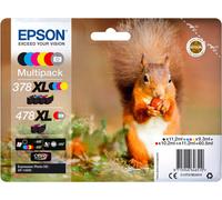 Epson Squirrel Multipack 6-colours 378XL / 478XL Claria Photo HD Ink