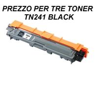 CARTUCCIA PER BROTHER HL3150 HL3170 MFC9130 MFC9140 MFC9142 X 3 TONER TN241