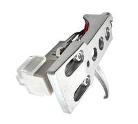 Cartuccia per giradischi per dischi - Penna ottica magnetica universale sostituzione audio uscita 4,2 mV ad alta fedeltà, ago di di tracciamento di montaggio da 1/2 pollici per monitor